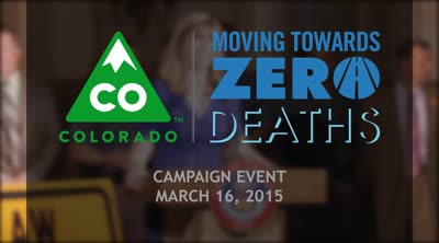 Moving towards zero deaths campaign event