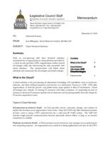 Cloud technical solutions