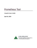 Prometheus tool, hospital users guide