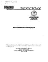 Tobacco settlement monitoring report. 2005