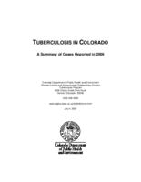 Tuberculosis in Colorado : a summary of cases reported in 2006