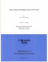 Aeolian transport and vegetative capture of particulates