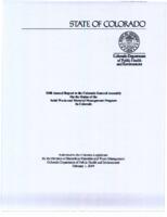Annual report to the Colorado General Assembly on the status of the Solid Waste Management Program in Colorado. 2008