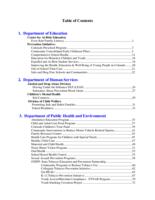 Prevention, Intervention and Treatment Services for Children and Youth annual report. 2004