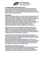 About opioid medication assisted treatment programs