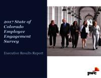 2017 state of Colorado employee engagement survey : executive results report