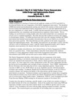 Colorado's Title IV-E child welfare waiver demonstration initial design and implementation report