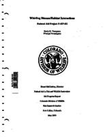 Whirling disease habitat interactions. 2005