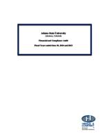 Adams State University Alamosa, Colorado, financial and compliance audit fiscal years ended June 30, 2024 and 2023