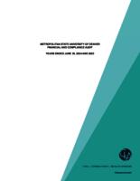 Metropolitan State University of Denver financial and compliance audit years ended June 30, 2024 and 2023