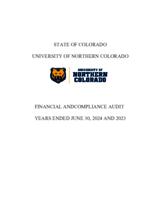 University of Northern Colorado financial and compliance audit, years ended June 30, 2024 and 2023