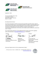 Regional Centers Task Force (RCTF) report, as recommended by the RCTF final report, issued December 23, 2015