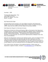 Regional Center Task Force implementation update, legislative requests for information for FY 2020-21 requests affecting multiple department #6