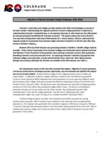 Migration of recent Colorado college graduates, 2010-2018