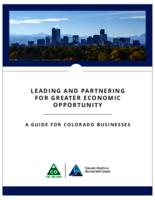 Leading and partnering for greater economic opportunity : a guide for Colorado businesses