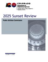 2025 sunset review, Public Utilities Commission