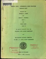 Minority group - governmental agency relations research study