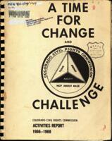 A time for change and challenge : civil rights in Colorado, 1966-1969