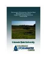 Permanent stormwater quality best management practice inspection and maintenance field guide