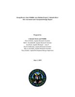 Kemp-Breeze State Wildlife Area habitat project, Colorado River site assessment and conceptual design report