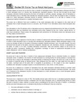Excise tax on retail marijuana