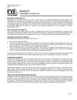 Estimated income tax