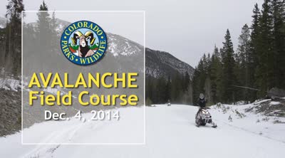 Avalanche field course : Dec. 4, 2014