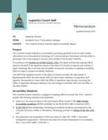 The Colorado General Assembly digital accessibility report