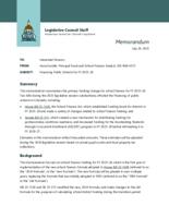 Financing public schools for FY 2025-26
