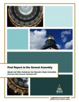 Opioid and Other Substance Use Disorders Study Committee