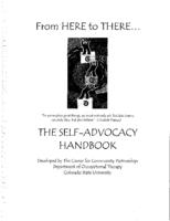 From here to there : the self-advocacy handbook