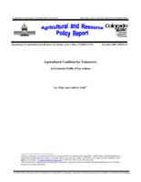 Agricultural coalition for tomorrow : an economic profile of Las Animas