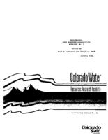 High Altitude Revegetation Workshop no. 7, Colorado State University, Fort Collins, Colorado, March 6-7, 1986 : proceedings