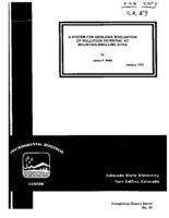 A system for geologic evaluation of pollution potential at mountain dwelling sites
