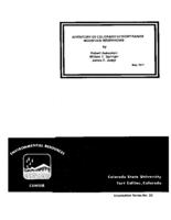 Inventory of Colorado's front range mountain reservoirs