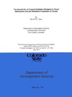 The sensitivity of tropical radiative budgets to cloud distribution and the radiative properties of clouds