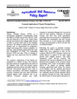 Economic implications of chronic wasting disease
