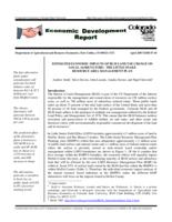 Estimated economic impacts of BLM land use change on local agriculture : the Little Snake resource area management plan