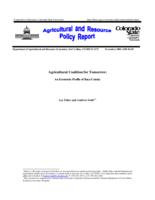Agricultural coalition for tomorrow : an economic profile of Baca County