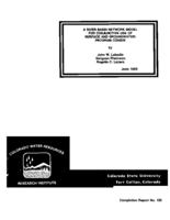 A river basin network model for conjunctive use of surface and groundwater : program CONSIM