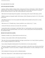 To lease or not to lease?