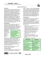 Public benefits & costs study of the proposed BNSF/UP Front Range railroad infrastructure rationalization project : executive summary