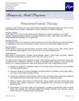 Functional family therapy