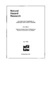 The public policy response to Hurricane Hugo in South Carolina