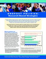 Dropout policies : research-based strategies