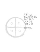 Report of the Native American sacred lands forum