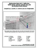 Radiocarbon date list X, Baffin Bay, Baffin Island, Iceland, Labrador Sea, and the northern North Atlantic