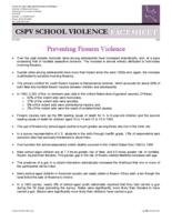Preventing firearm violence