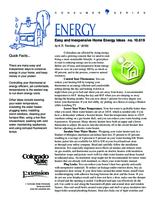 Easy and inexpensive home energy ideas