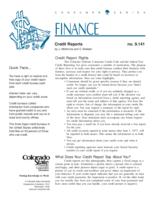 Credit reports